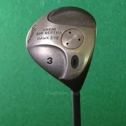 Lady Callaway Great Big Bertha Hawk Eye Fairway 3 Wood Gems UL Graphite Ladies