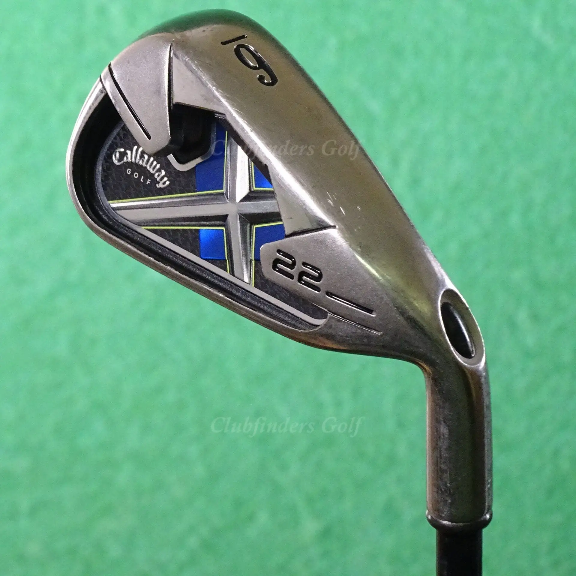 Callaway X-22 Single 6 Iron Factory 75g Graphite Regular 1 Callaway X-22 Single 6 Iron Factory 75g Graphite Regular