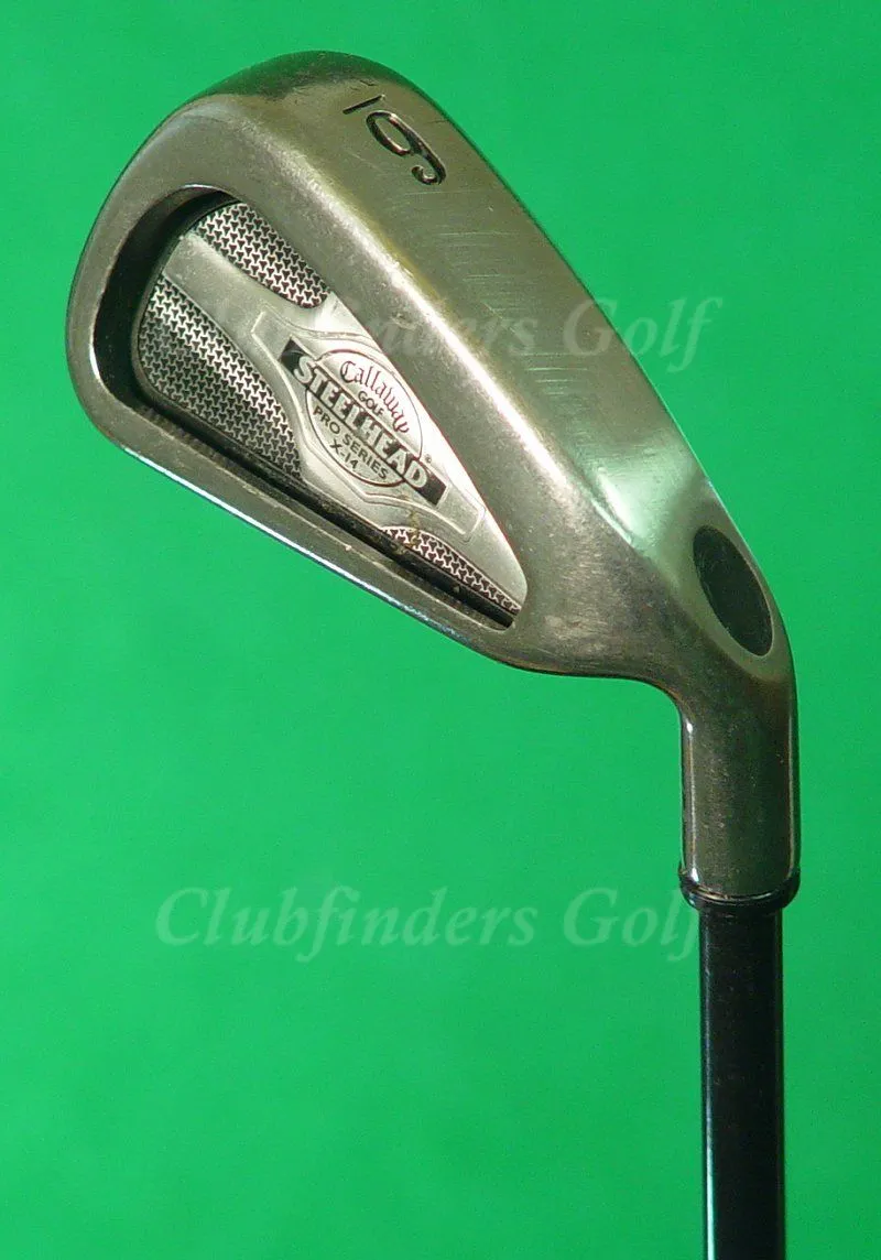 Callaway X-14 Pro Series Single 6 Iron RCH Pro Series M75i Graphite Stiff 1 Callaway X-14 Pro Series Single 6 Iron RCH Pro Series M75i Graphite Stiff