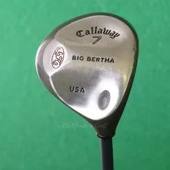Callaway S2H2 Big Bertha Fairway 7 Wood Factory RCH 90 Graphite Firm