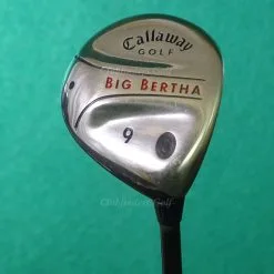Lady Callaway Big Bertha 2004 Fairway 9 Wood Gems 55w Graphite Ladies
