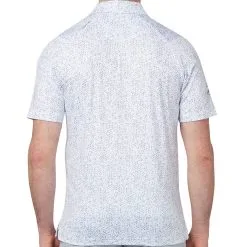 Callaway All Over Chev Polo Shirt - Bright White -Single Iron Shop callaway all over chev polo shirt bright white 5