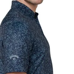 Callaway All Over Chev Polo Shirt - Peacoat 7 Callaway All Over Chev Polo Shirt - Peacoat -Single Iron Shop callaway all over chev polo shirt peacoat 3
