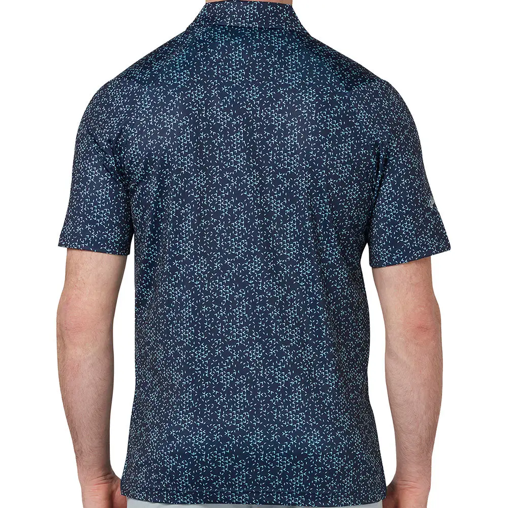 Callaway All Over Chev Polo Shirt - Peacoat 5 Callaway All Over Chev Polo Shirt - Peacoat - Image 5