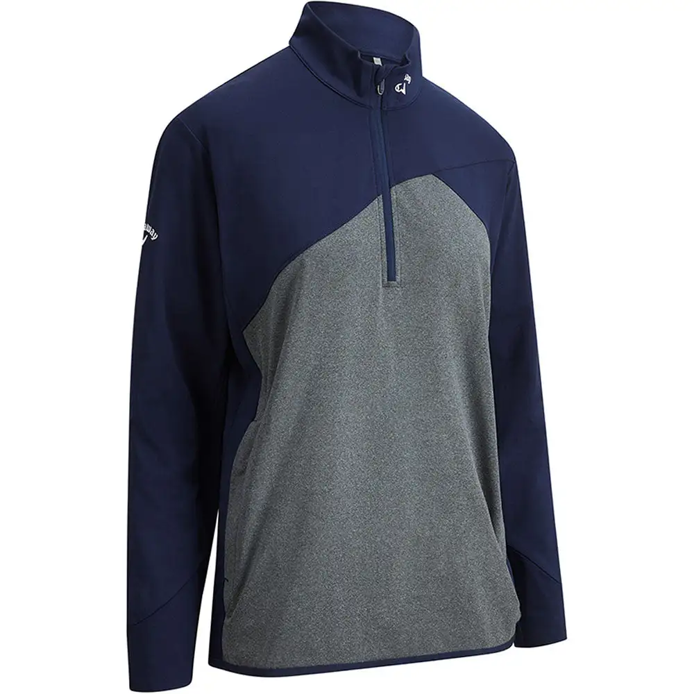 Callaway Aquapel 1/4 Zip Pullover - Peacoat 1 Callaway Aquapel 1/4 Zip Pullover - Peacoat