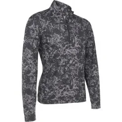 Callaway Camo Print 1/4 Zip Pullover - Caviar