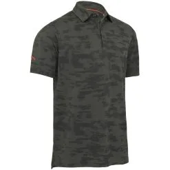 Callaway Digital Camo Jacquard Polo Shirt - Dark Lichen Heather