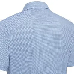 Callaway Gingham Print Polo Shirt - Infinity -Single Iron Shop callaway gingham print polo shirt infinity 4