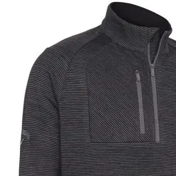 Callaway Heather Eco Stripe Fleece - Black Heather 9 Callaway Heather Eco Stripe Fleece - Black Heather -Single Iron Shop callaway heather eco stripe fleece black heather 5