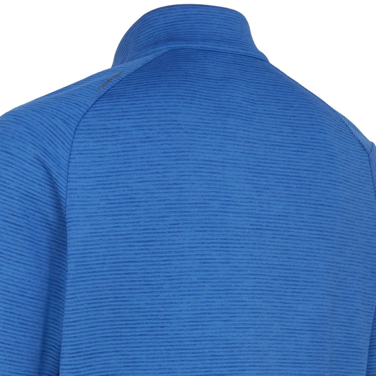 Callaway Heather Eco Stripe Fleece - Mazarine Blue Heather 4 Callaway Heather Eco Stripe Fleece - Mazarine Blue Heather - Image 4