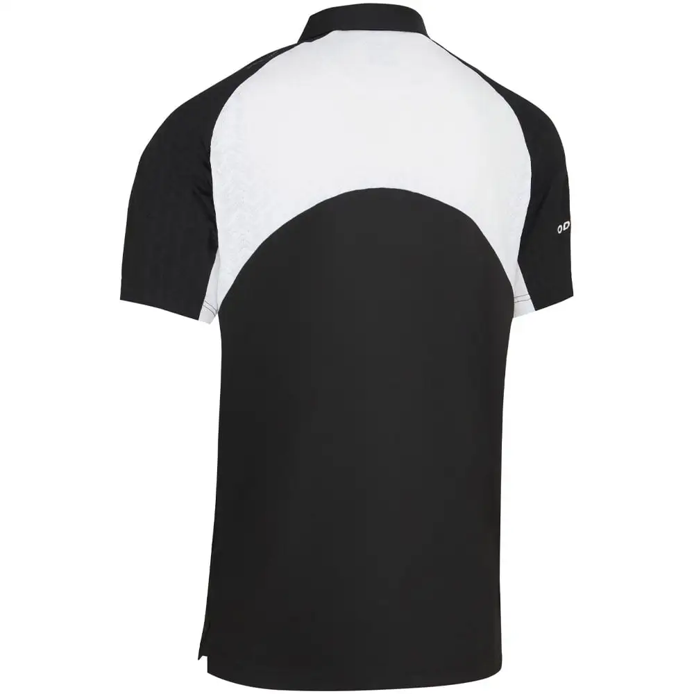 Callaway Odyssey Blocked Polo Shirt - Caviar 2 Callaway Odyssey Blocked Polo Shirt - Caviar - Image 2