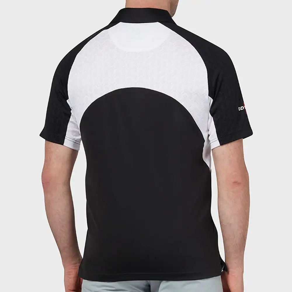 Callaway Odyssey Blocked Polo Shirt - Caviar 4 Callaway Odyssey Blocked Polo Shirt - Caviar - Image 4