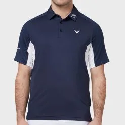 Callaway Odyssey Blocked Polo Shirt - Peacoat 7 Callaway Odyssey Blocked Polo Shirt - Peacoat -Single Iron Shop callaway odyssey blocked polo shirt peacoat 3