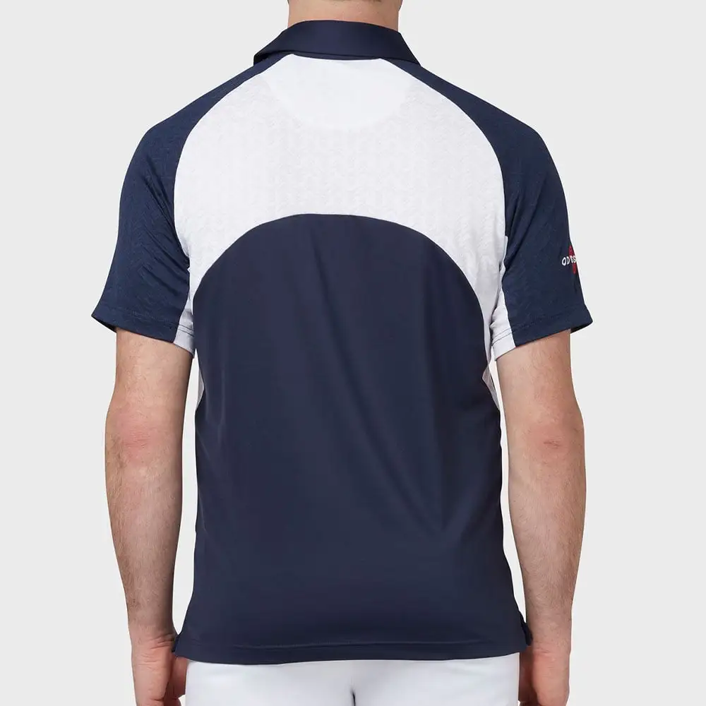 Callaway Odyssey Blocked Polo Shirt - Peacoat 4 Callaway Odyssey Blocked Polo Shirt - Peacoat - Image 4