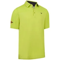 Callaway Odyssey Ventilated Block Polo Shirt - Surreal Green
