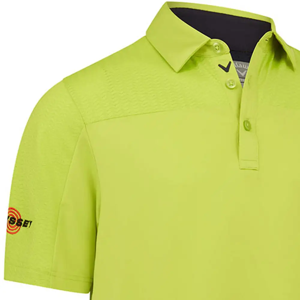 Callaway Odyssey Ventilated Block Polo Shirt - Surreal Green 5 Callaway Odyssey Ventilated Block Polo Shirt - Surreal Green - Image 5