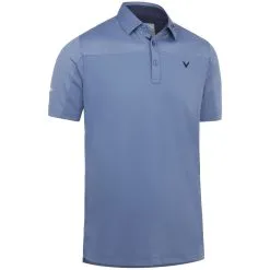 Callaway Odyssey Ventilated Polo Shirt - Blue Horizon