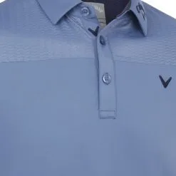 Callaway Odyssey Ventilated Polo Shirt - Blue Horizon -Single Iron Shop callaway odyssey ventilated polo shirt blue horizon 5