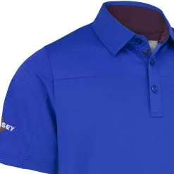 Callaway Odyssey Ventilated Polo Shirt - Magnetic Blue 7 Callaway Odyssey Ventilated Polo Shirt - Magnetic Blue -Single Iron Shop callaway odyssey ventilated polo shirt magnetic blue 3