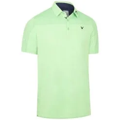 Callaway Odyssey Ventilated Polo Shirt - Summer Green
