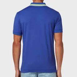 Callaway Ombre Chev Print Polo Shirt - Clematis Blue 8 Callaway Ombre Chev Print Polo Shirt - Clematis Blue -Single Iron Shop callaway ombre chev print polo shirt clematis blue 4