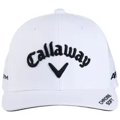 Callaway Performance Pro Cap - White/Black 8 Callaway Performance Pro Cap - White/Black -Single Iron Shop callaway performance pro cap whiteblack 4