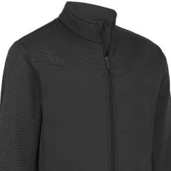 Callaway Primaloft Insulated Jacket - Black Heather -Single Iron Shop callaway primaloft insulated jacket black heather 3