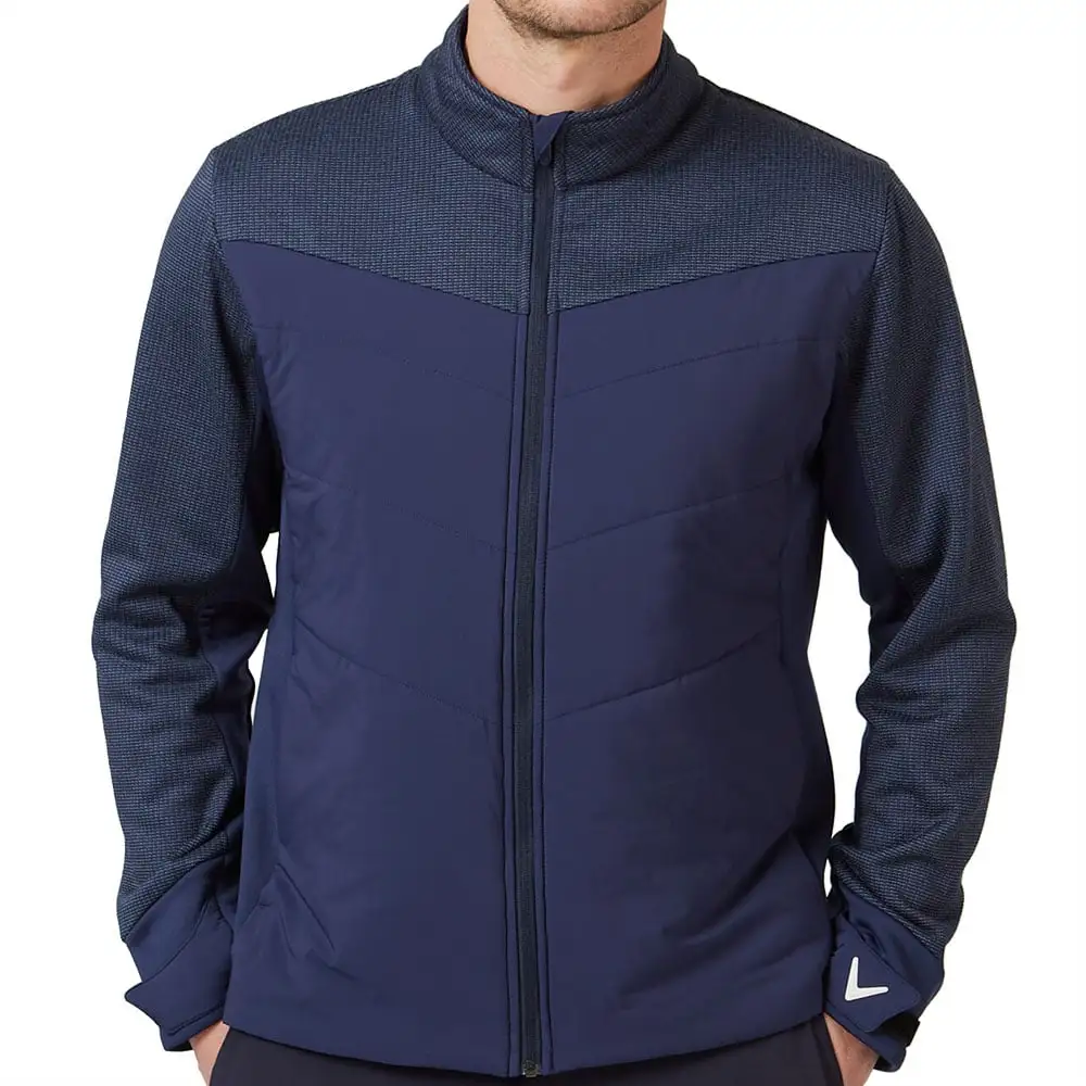 Callaway Primaloft Insulated Jacket - Dark Navy Heather 4 Callaway Primaloft Insulated Jacket - Dark Navy Heather - Image 4
