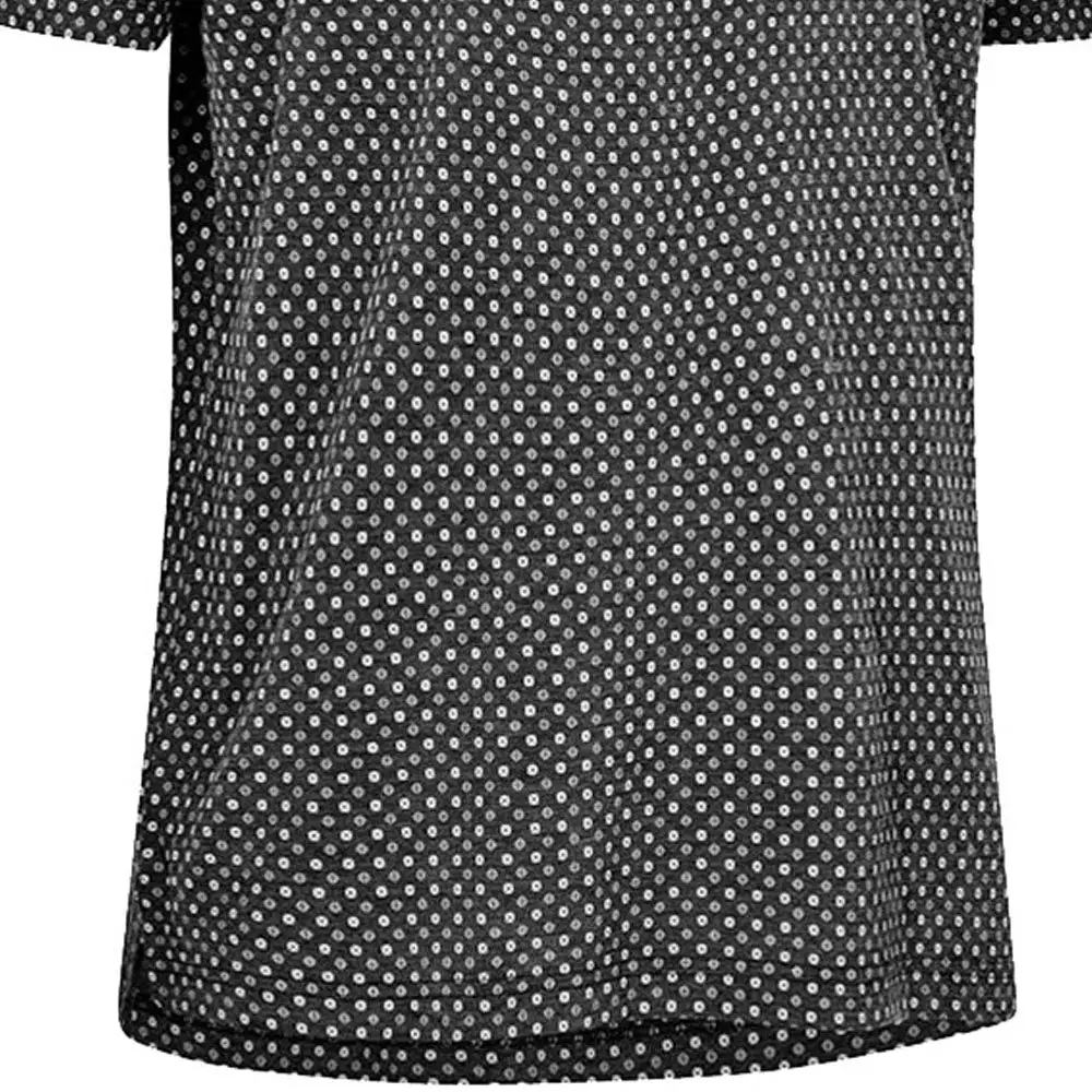 Callaway Soft Touch Micro Print Polo Shirt - Black Heather - Image 5
