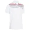 Callaway Energised Stripe Polo Shirt - Bright White