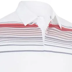 Callaway Energised Stripe Polo Shirt - Bright White 9 Callaway Energised Stripe Polo Shirt - Bright White -Single Iron Shop callaway ss yd energized polo shirt bright white 5