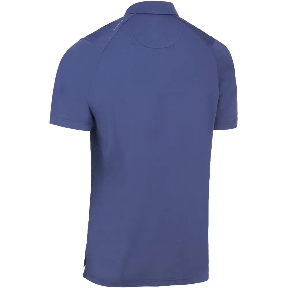 Callaway Energised Stripe Polo Shirt - Peacoat 2 Callaway Energised Stripe Polo Shirt - Peacoat - Image 2