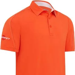 Callaway Stitched Colour Block Polo Shirt - Tigerlily 7 Callaway Stitched Colour Block Polo Shirt - Tigerlily -Single Iron Shop callaway stitched colour block polo shirt tigerlilly 3