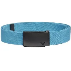 Callaway Stretch Reversible Webbed Belt - Blue Grotto