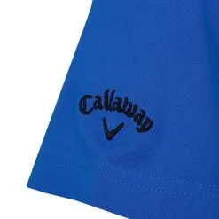 Callaway Odyssey Tournament Opti-Dry Polo Shirt - Magnetic Blue 5 Callaway Odyssey Tournament Opti-Dry Polo Shirt - Magnetic Blue -Single Iron Shop callaway tournament polo shirt magentic blue 3