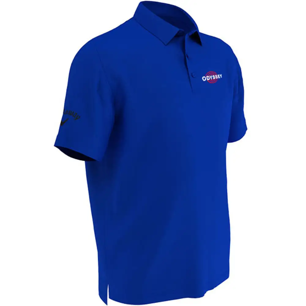 Callaway Odyssey Tournament Opti-Dry Polo Shirt - Magnetic Blue 1 Callaway Odyssey Tournament Opti-Dry Polo Shirt - Magnetic Blue