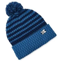 Callaway Winter Pom Pom Beanie Hat - Blue/Navy
