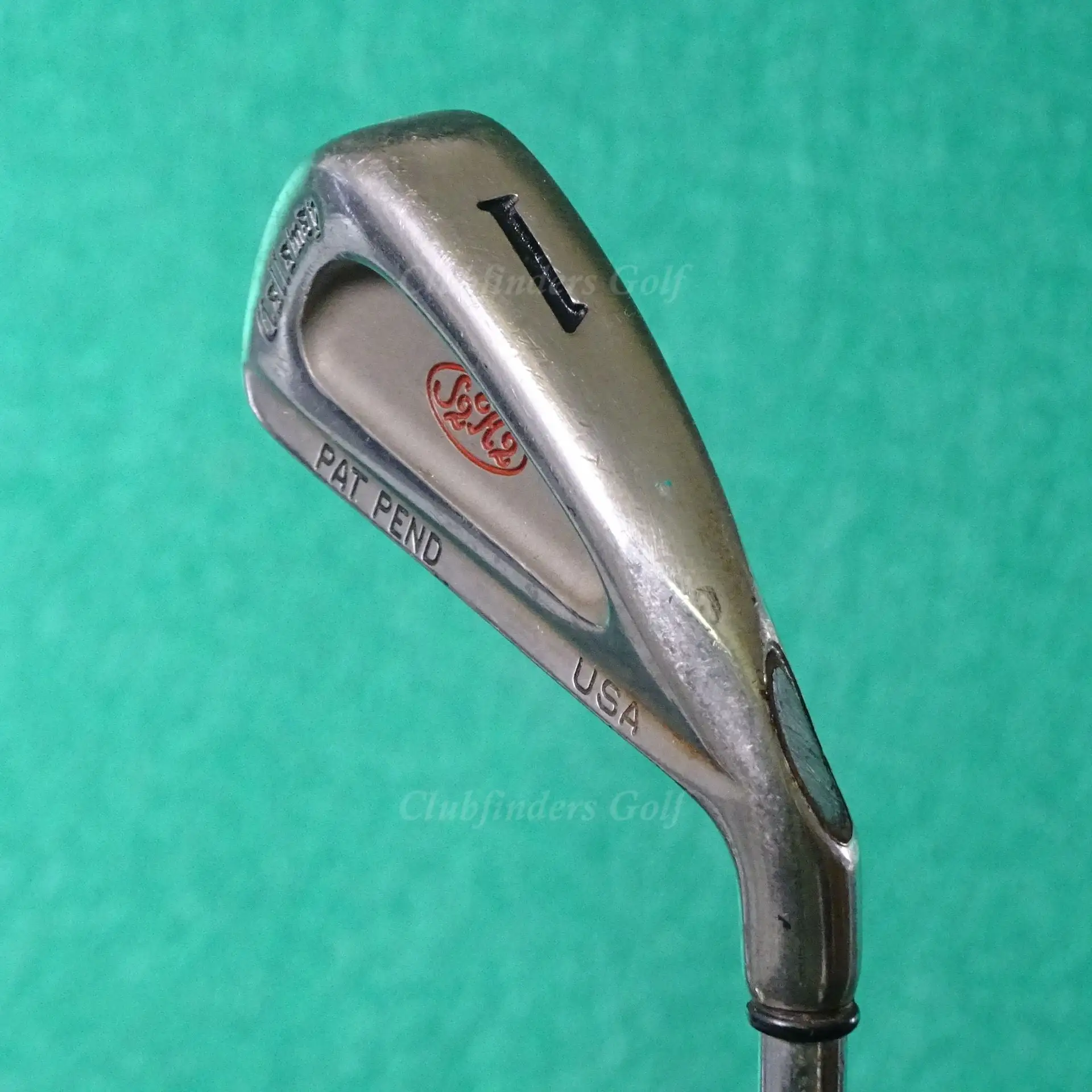 Callaway S2H2 Patent Pending Single 1 Iron Precision FM 5.5 Steel Regular 1 Callaway S2H2 Patent Pending Single 1 Iron Precision FM 5.5 Steel Regular