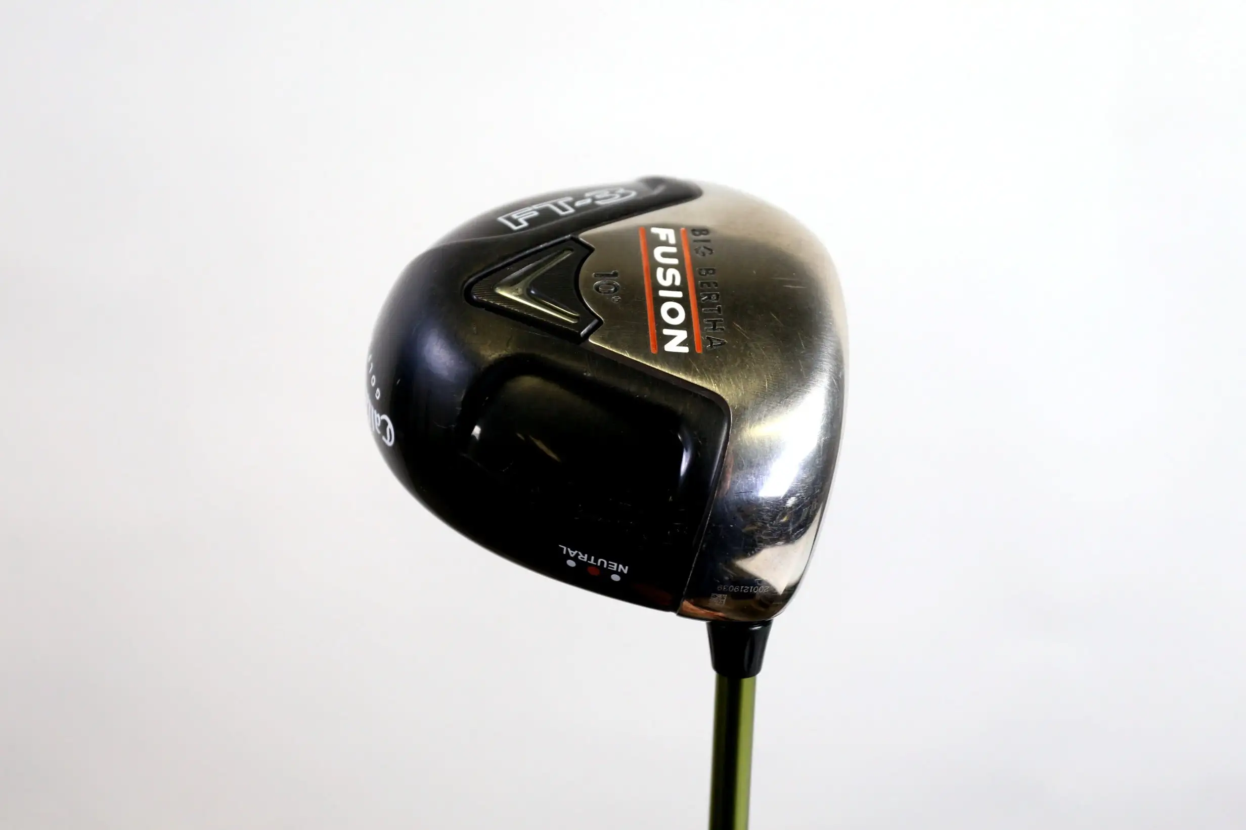 Callaway Big Bertha Fusion FT-3 Driver - Right-Handed - 10 Degrees - Stiff Flex 2 Callaway Big Bertha Fusion FT-3 Driver - Right-Handed - 10 Degrees - Stiff Flex - Image 2
