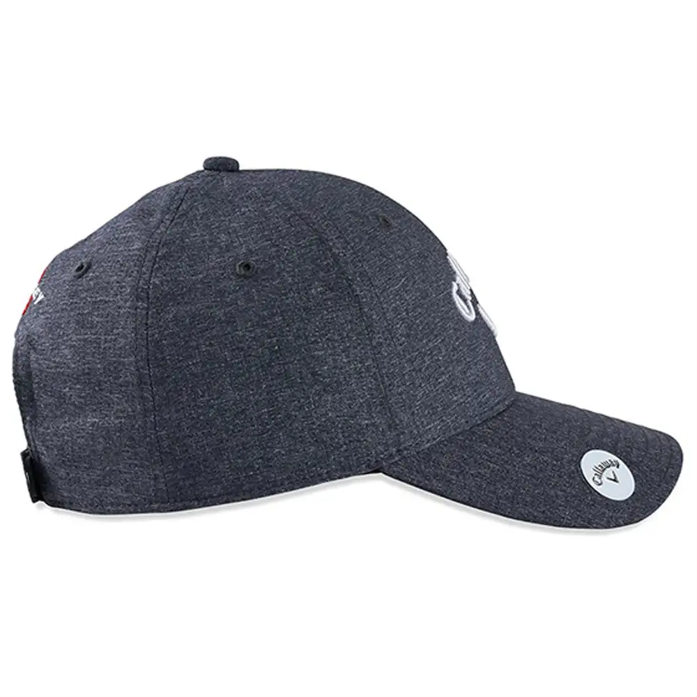 Callaway Stitch Magnet Golf Cap - Charcoal 5 Callaway Stitch Magnet Golf Cap - Charcoal - Image 5