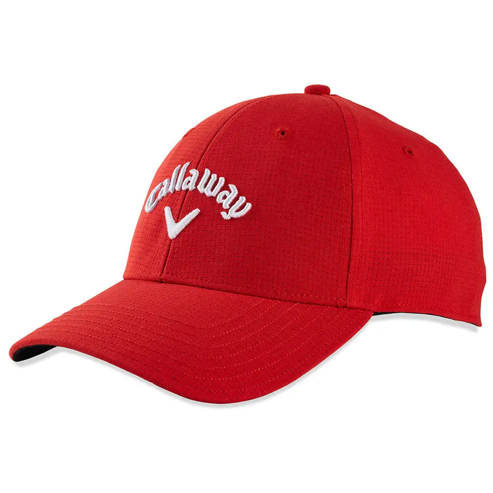 Callaway Stitch Magnet Golf Cap - Red 1 Callaway Stitch Magnet Golf Cap - Red