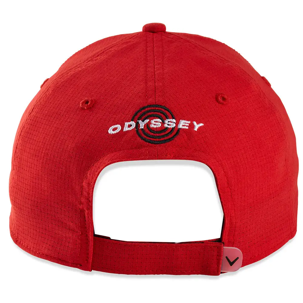 Callaway Stitch Magnet Golf Cap - Red 3 Callaway Stitch Magnet Golf Cap - Red - Image 3