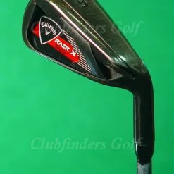 Callaway RAZR X Black Single 6 Iron Factory I-65G Graphite Senior