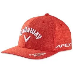 Callaway Tour Authentic Performance Pro Logo Cap - Red Heather/White